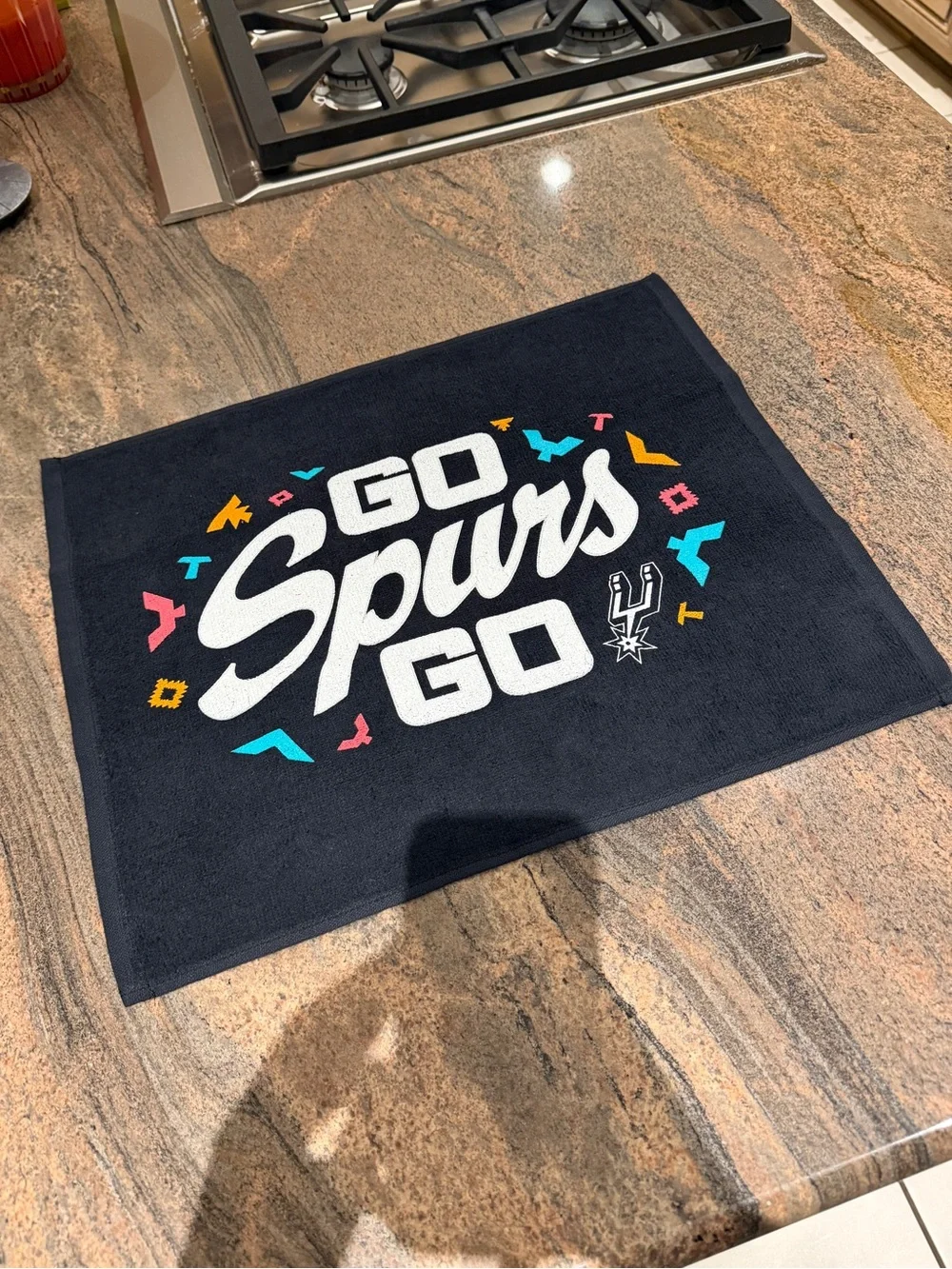 Go Spurs Go Playoffs 2026 Rowdy Towel